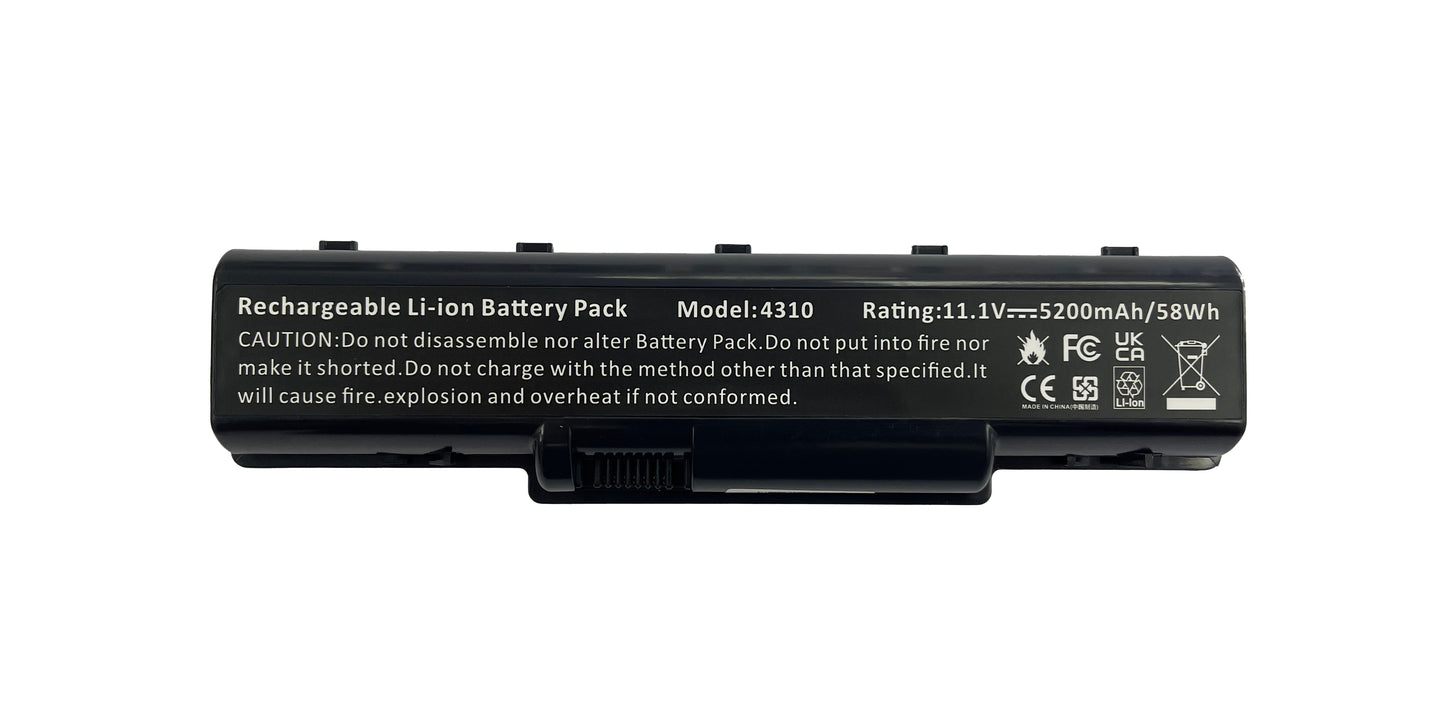 BATERIA GENERICA PARA LAPTOP ACER AS09D31 11.1V 58WH