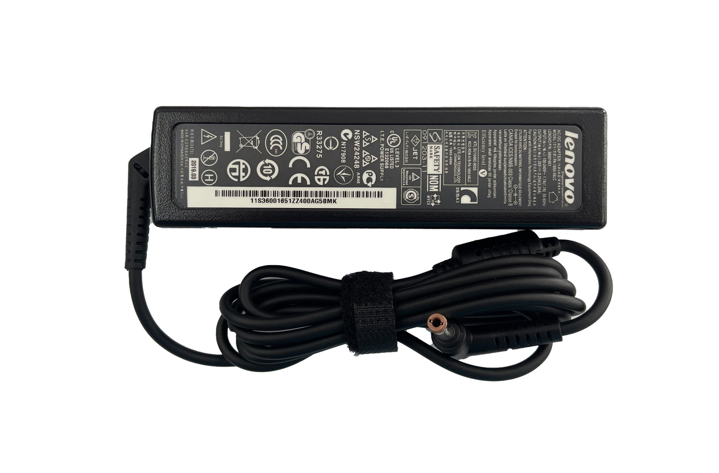 CARGADOR LENOVO 65W 20V 3.25A 5.5*2.5