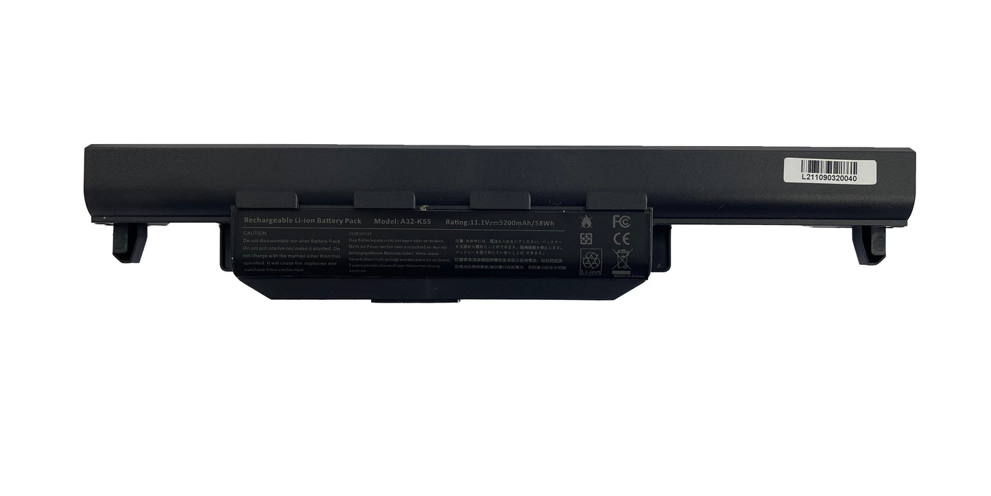 BATERIA GENERICA PARA LAPTOP ASUS A32-K55 11.1V 58WH