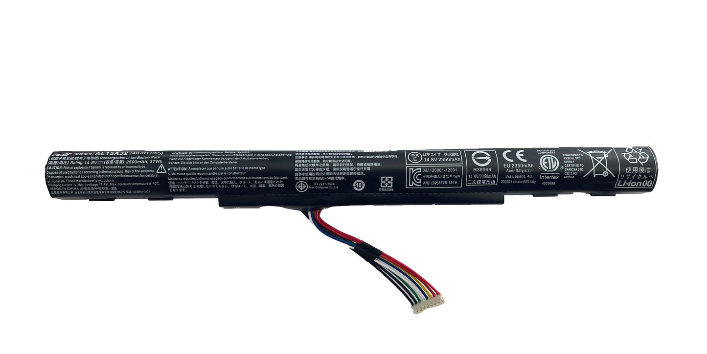 BATERIA ORIGINAL PARA LAPTOP ACER AL15A32 14.8V 37WH
