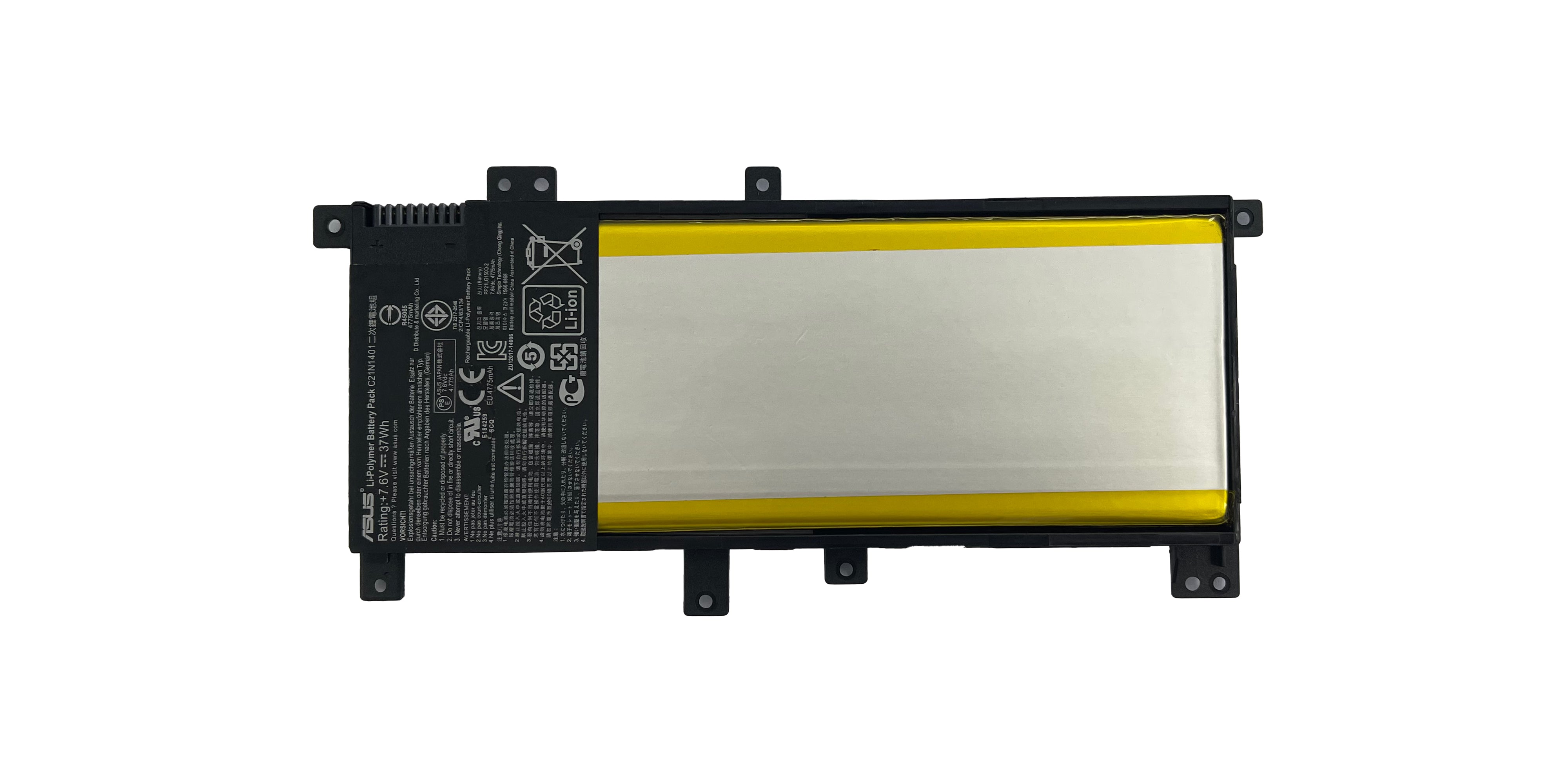 BATERIA ORIGINAL PARA LAPTOP ASUS C21N1401 7.6V 37WH – COMPUTER BOLT