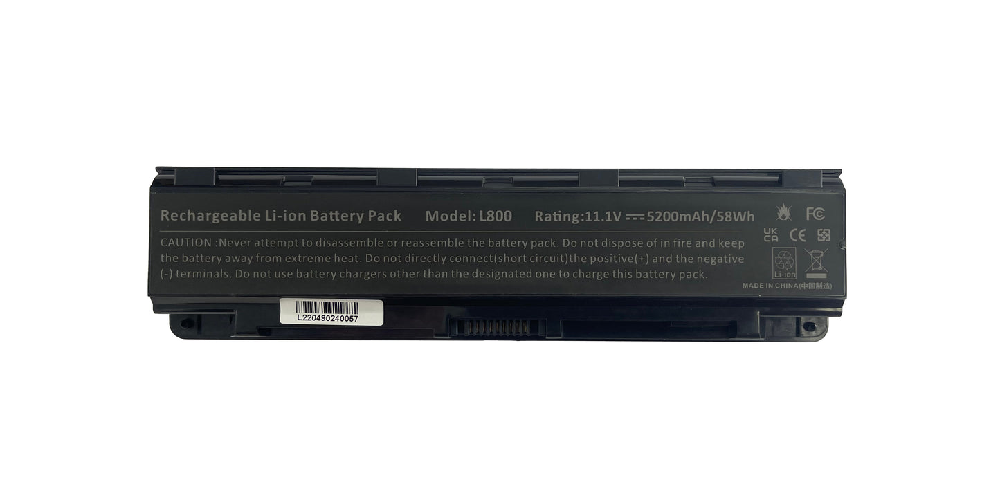 BATERIA GENERICA PARA LAPTOP TOSHIBA PA5024U 11.1V 58WH