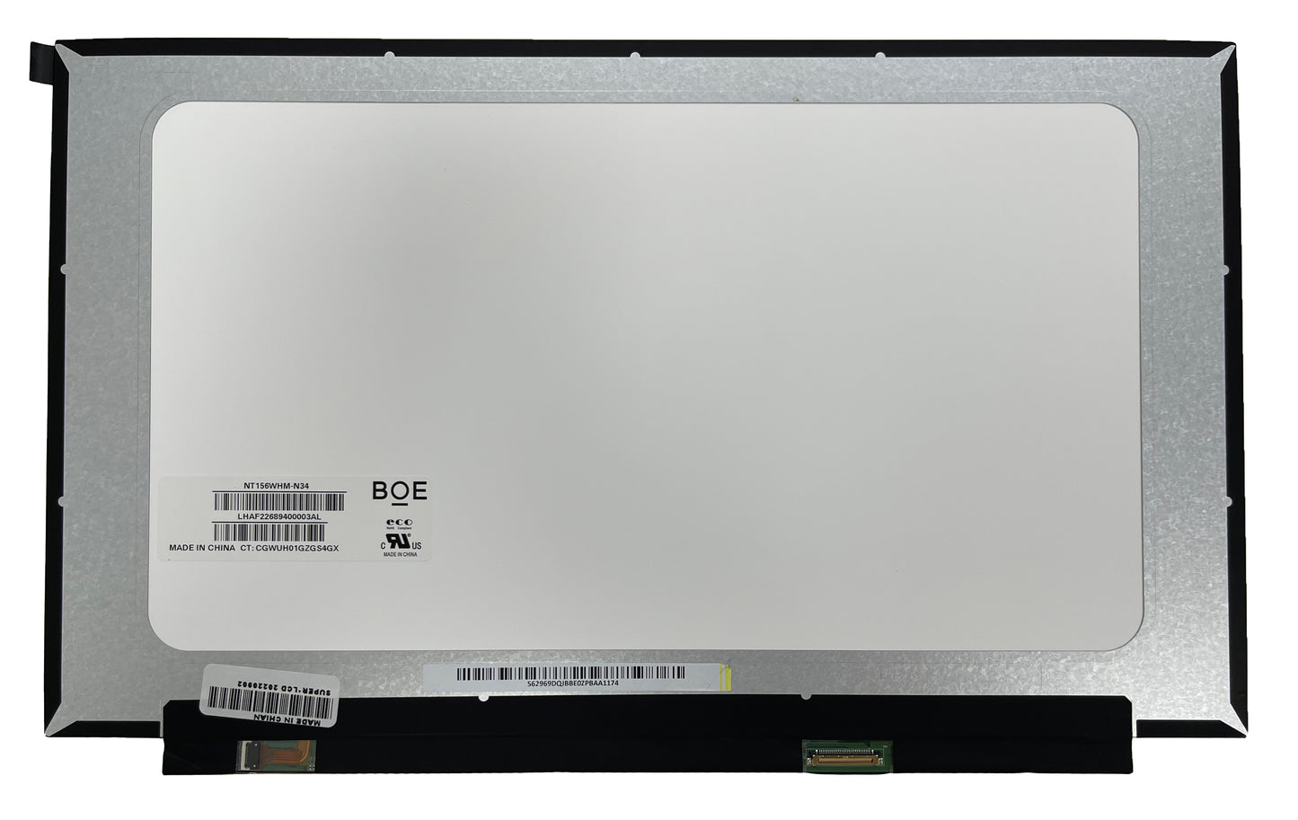 PANTALLA DE LAPTOP BOE 15.6" HD 1366X768 30PIN (SIN BRACKET)