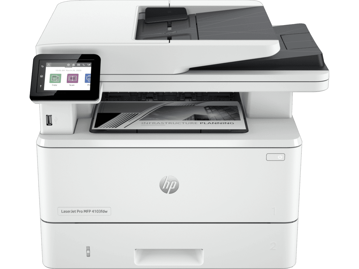 IMPRESORA HP LASERJET PRO MFP 4103DW B/N