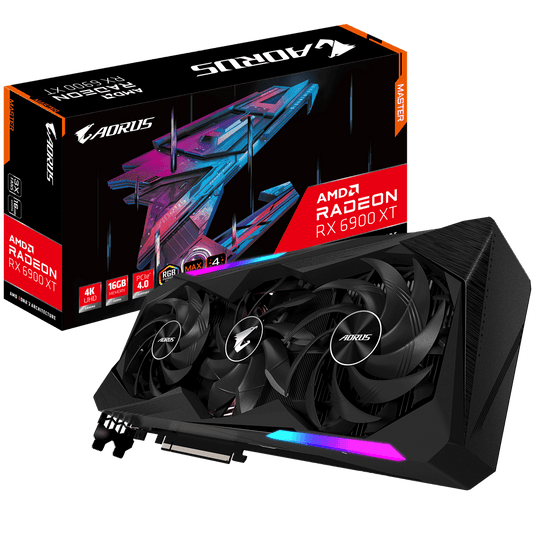 TARJETA DE VIDEO AORUS RADEON RX 6900 XT MASTER 16GB GDDR6 PCI-E 4.0 256BIT