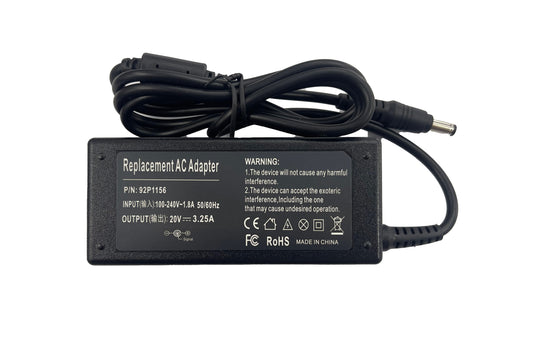 CARGADOR GENERICA LENOVO 65W 20V 3.25A 5.5*2.5