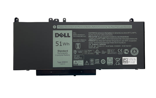 BATERIA ORIGINAL PARA LAPTOP DELL G5M10 7.4V 51WH