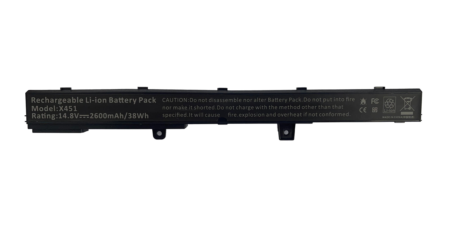 BATERIA GENERICA PARA LAPTOP ASUS A31N1319 14.8V 38WH