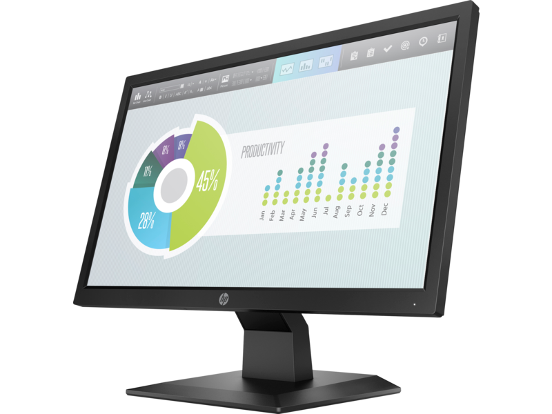 MONITOR LED HP P204V 19.5" TN HD+ 720P 60HZ VGA/HDMI